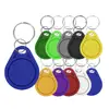 10PCS 13.56Mhz RFID UID Token Copy Keykobs Changeable Attendance Management CUID Clone Keychain Tag For Mif 1k S50 Writable 1