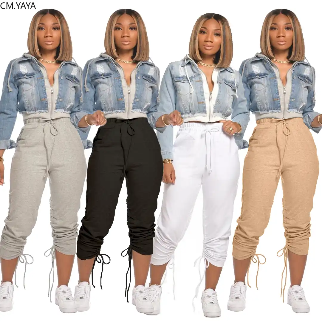 high waisted pencil trousers