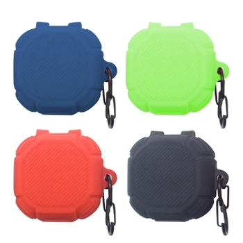 

Armor Shape Shell Soft Washable Dust-proof Protective Cover Silicone Case for S-AMSUNG Galaxy-Buds live Earphone