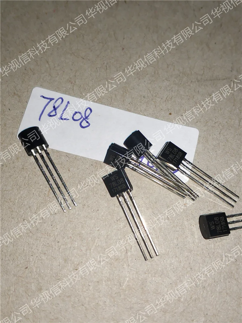 78L08 Linear Voltage Regulators 8.0V 0.1A Positive chip