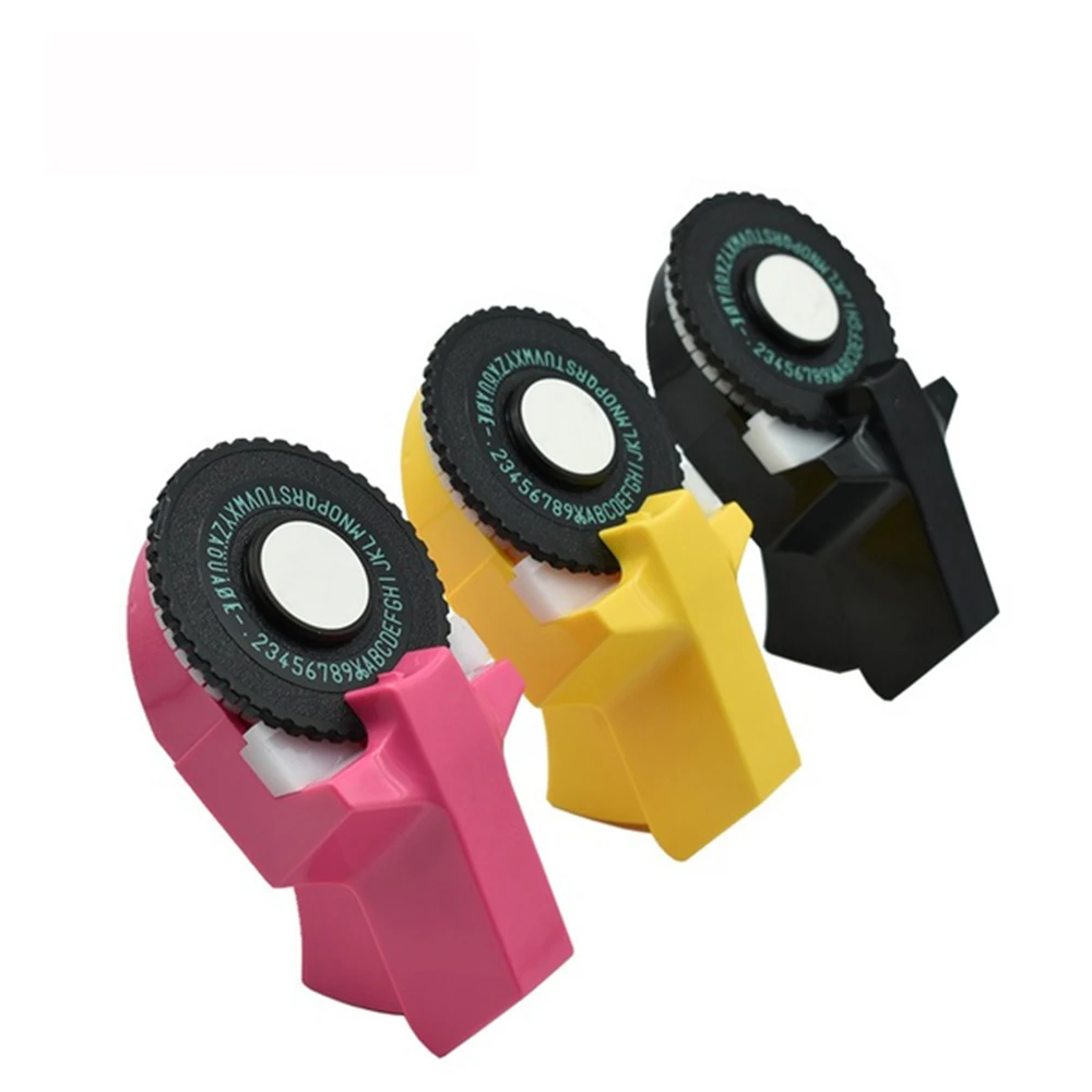 

3D Manual Labeling Machine Label Embossing Printer Plastic Mini Print Sculpture Office DIY Portable Family Label Machine
