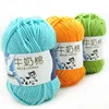 1pc 50g 5ply Yarn Milk Cotton Soft crochet yarn Baby Yarn DIY for knitting Wool Knitted Hand Knitting Crochet DIY B7MX0008 ► Photo 2/6
