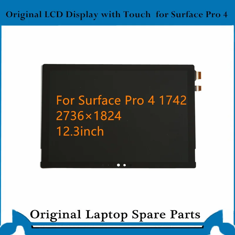 

Original LCD Display Panel for Miscrosoft Surface Pro 4 LCD Screen Touch Digister 1742 LTL123YL01-007