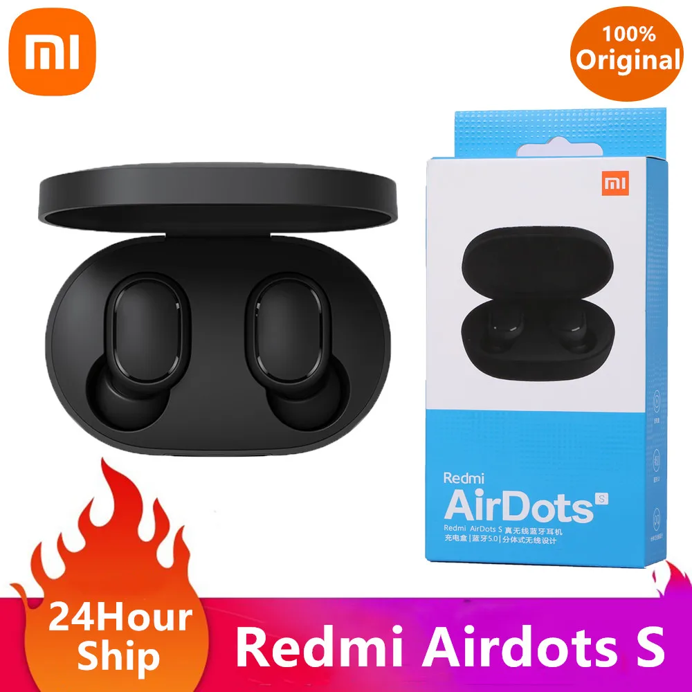 Наушники-вкладыши Xiaomi Redmi Airdots S беспроводные наушники с микрофоном и