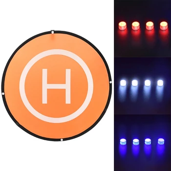 

Universal Drone Night Flight Light Fit luminous Mode Landing Pad 75cm Parking Apron for DJI Mavic Air 2 Mavic Mini Pro