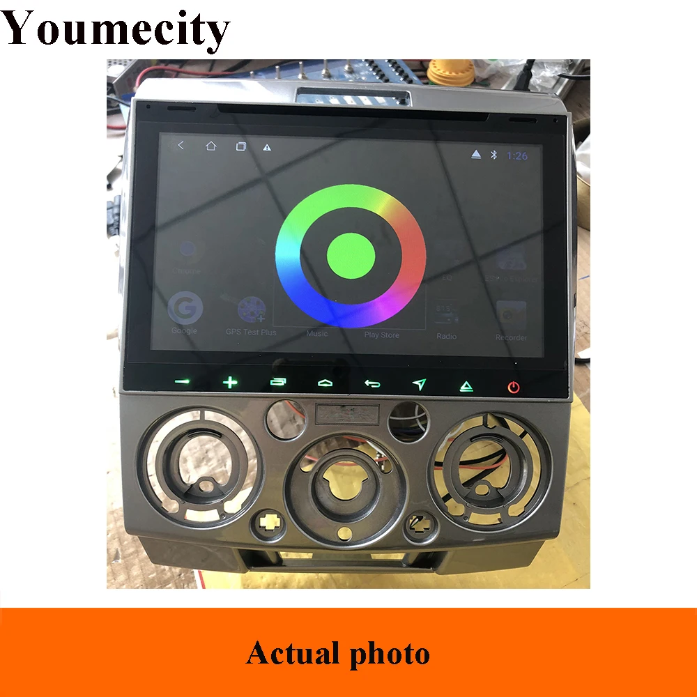 Android 8 1 Восьмиядерный автомобильный Dvd видео плеер для Ford Everest 2006 2011 Ranger 2010