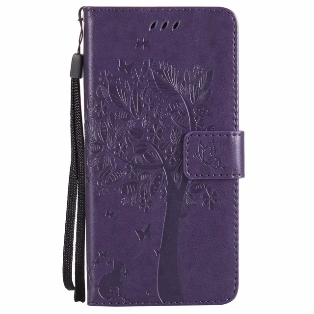 Роскошный чехол-кошелек из искусственной кожи с магнитной крышкой и держателями карт для DEXP G250 GL255 Ixion XL150 AS160 Z355 BS550 - Цвет: Purple