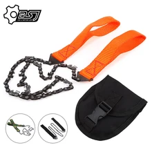 

Portable Survival Chain Saw Chainsaws Emergency Camping Hiking Tool Pocket Hand Tool Pouch Outdoor Pocket Chain Saw