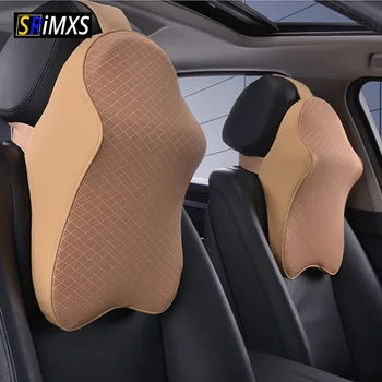 

Car Pillow 3d Memory Foam Neck Pillow Waist Rest Pillow Breathable Head Support Rest Seat Headrest Cushion for Auto Accessories