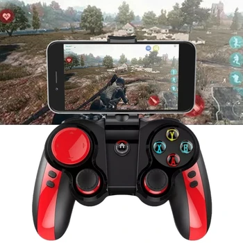 

Wireless Bluetooth Gamepad Trigger with Stand Smartphone Joystick Cellphone Game Controller for Mobile Phone