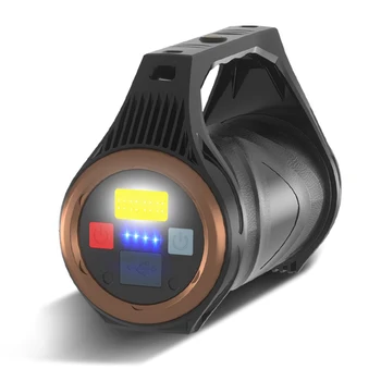 

XHP99+COB Outdoor Search Handheld Lamp Powerful LED Flashlight Rechargeable Strong Light Flashlight Low Light Flashlight