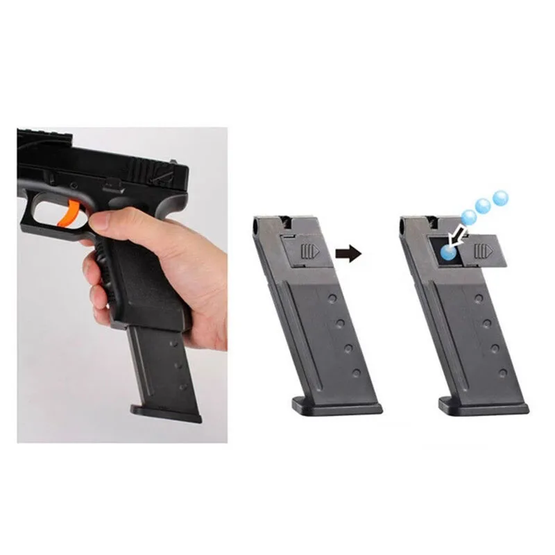 Zhenduo нейлон RX ручной G18 гель мяч Blaster пульки маг fed игрушечный пистолет AU в наличии|