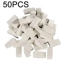 50 шт одноразовые мягкие губки штампы для ногтей градиент окраски маникюрные инструменты все 6 граней могут быть использованы. Нанесите лак на ногти и