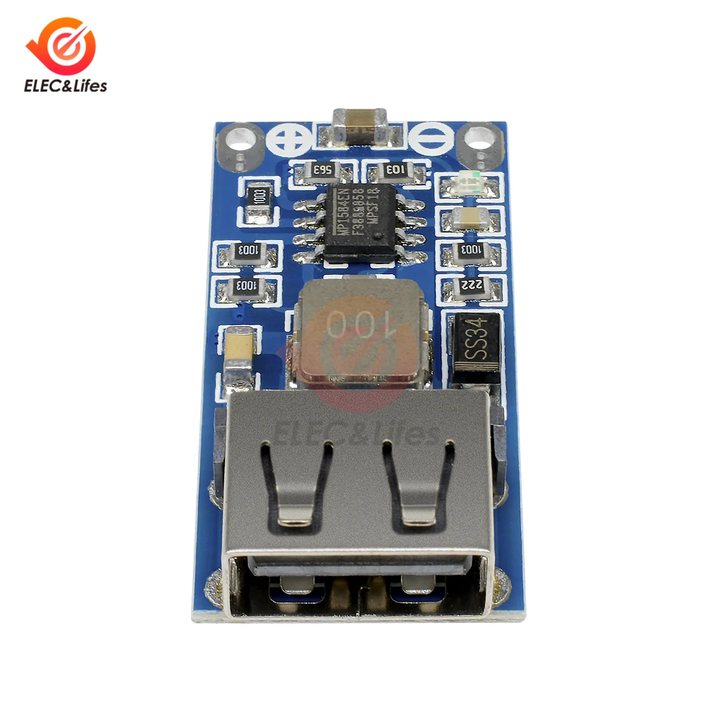 DC 9V 12V 24V до 5V 3A USB понижающий модуль регулятора напряжения dc-dc конвертер зарядное устройство для телефона USB Автомобильное зарядное устройство модуль питания