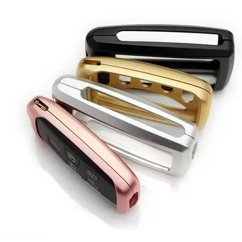 

Alloy Car Key Cover with Car Keychain For Land Rover LR4 Range Rover Discovery 5 Sport Evoque Freelander 2 Vela For Jaguar XF XJ