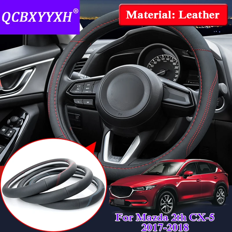 Qcbxyyxh Car Styling Steering Wheels Cover For Mazda 2th Cx5 M3 M6 Atenza Cx7 20172018