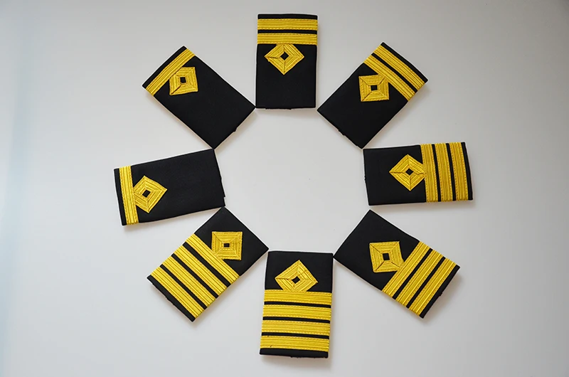 Ship-Sailors-Epaulets-For-Adult-High-Quality-Captain-Pilot-Uniform