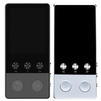 

A5 MP3 Player Bluetooth LCD Screen Lossless Music Player HiFi Stereo 8Gb Walkman Design Of Alarm Clock and FM Radio