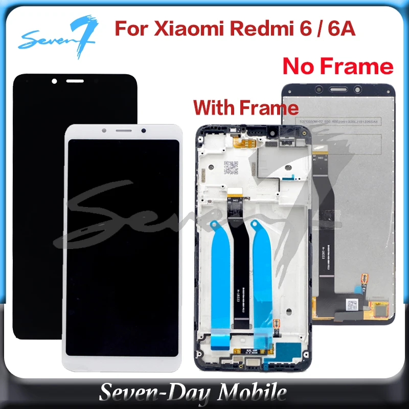

5.45 inch 100% Tested LCD Display For Xiaomi Redmi 6A LCD Display Assembly For Redmi 6 LCD With Frame
