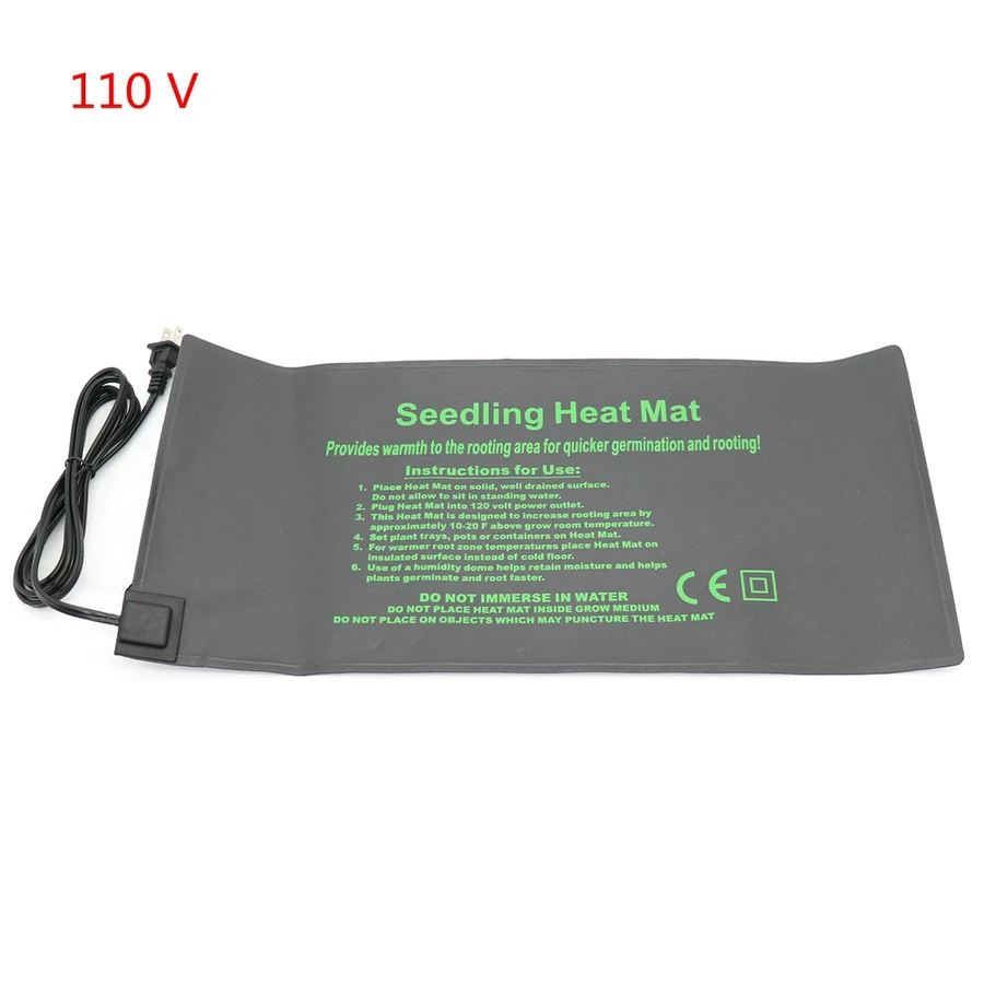 52x24cm PVC Seedling Heat Mat Plant Seed Germination Warm Hydroponic Heating Pad