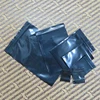 Black self-sealing plastic zipper bag self-locking storage bag food packaging debris storage bag can be re-closed bag thickening 2