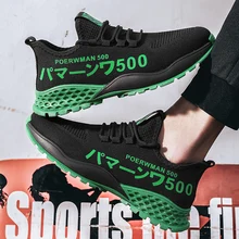 Spring And Autumn New Men Sports Shoes Breathable Running Shoes Fashion Casual Shoes Men Vulcanized Shoes