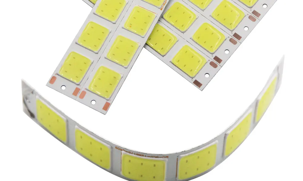 Микс DC 12 В led cob лампа Светодиодная панель круглый cob для DIY авто лампы cob светодиодные полосы чип источник