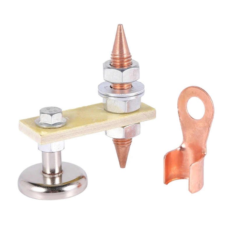Copper Tail Welding Stability 1Pack Single Head Magnetic Welding Support New Welding Magnet Head Absorbable Weight 3KG Strong Magnetism Large Suction 