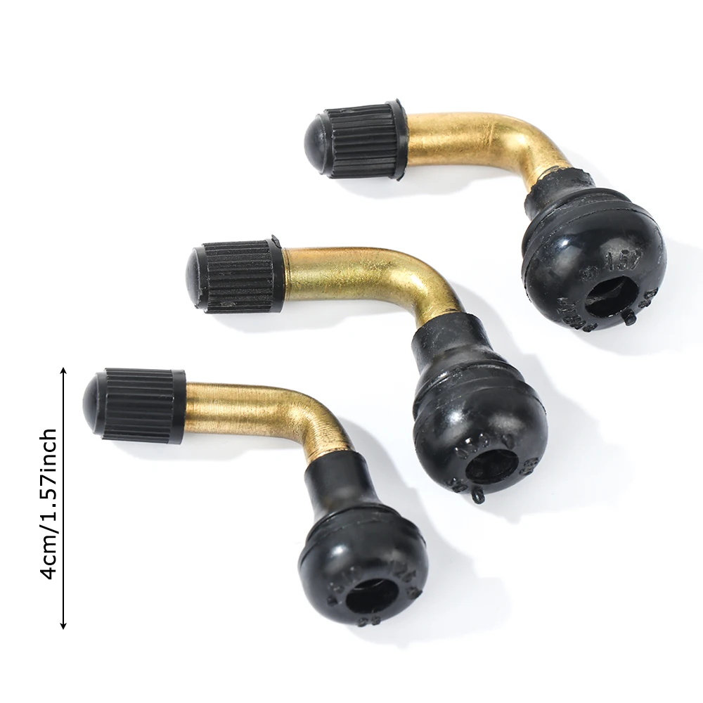 1 PC 45/90/135 Degree Angle Bent Brass Air Tyre Valve Stem with Extension Adapter for Car Truck Motorcycle Cycling Accessories