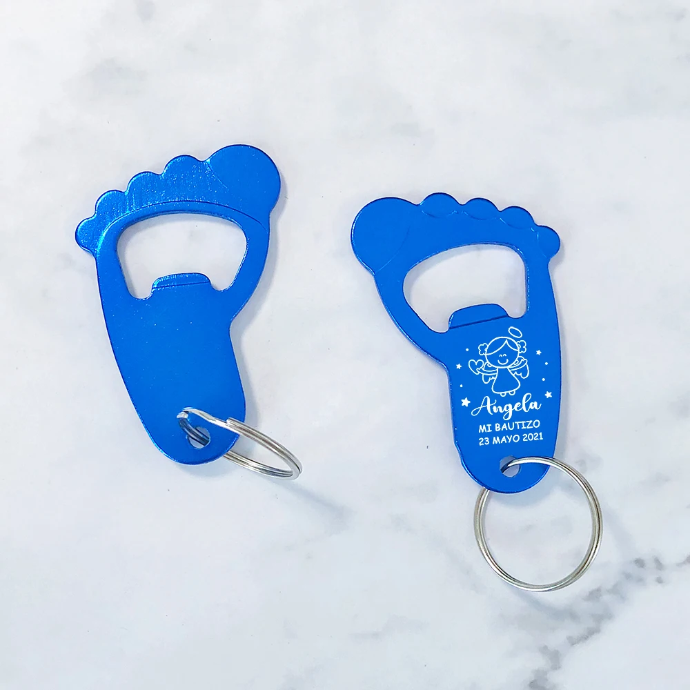 Baby Foot Keychain Bottle Opener 20 Pieces beer bottle opener keychains