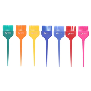 

7 pcs Hair Coloring Combs Hair Dye Color Brush Set Salon Hair Coloring Highlight Tint Brushes Combs Set with Soft Bristle