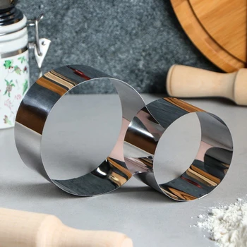 

A set of forms for baking and laying out "Circle", D-10, H-5 cm, 2 pcs.