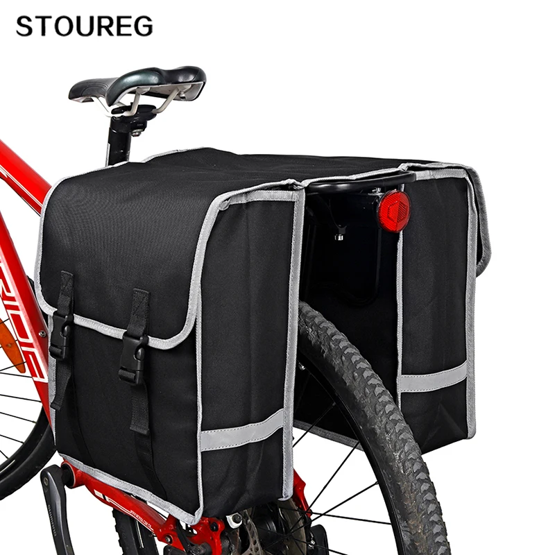 Велосипедный Спорт заднее сиденье сумка задние фонари MTB велосипед Чемодан