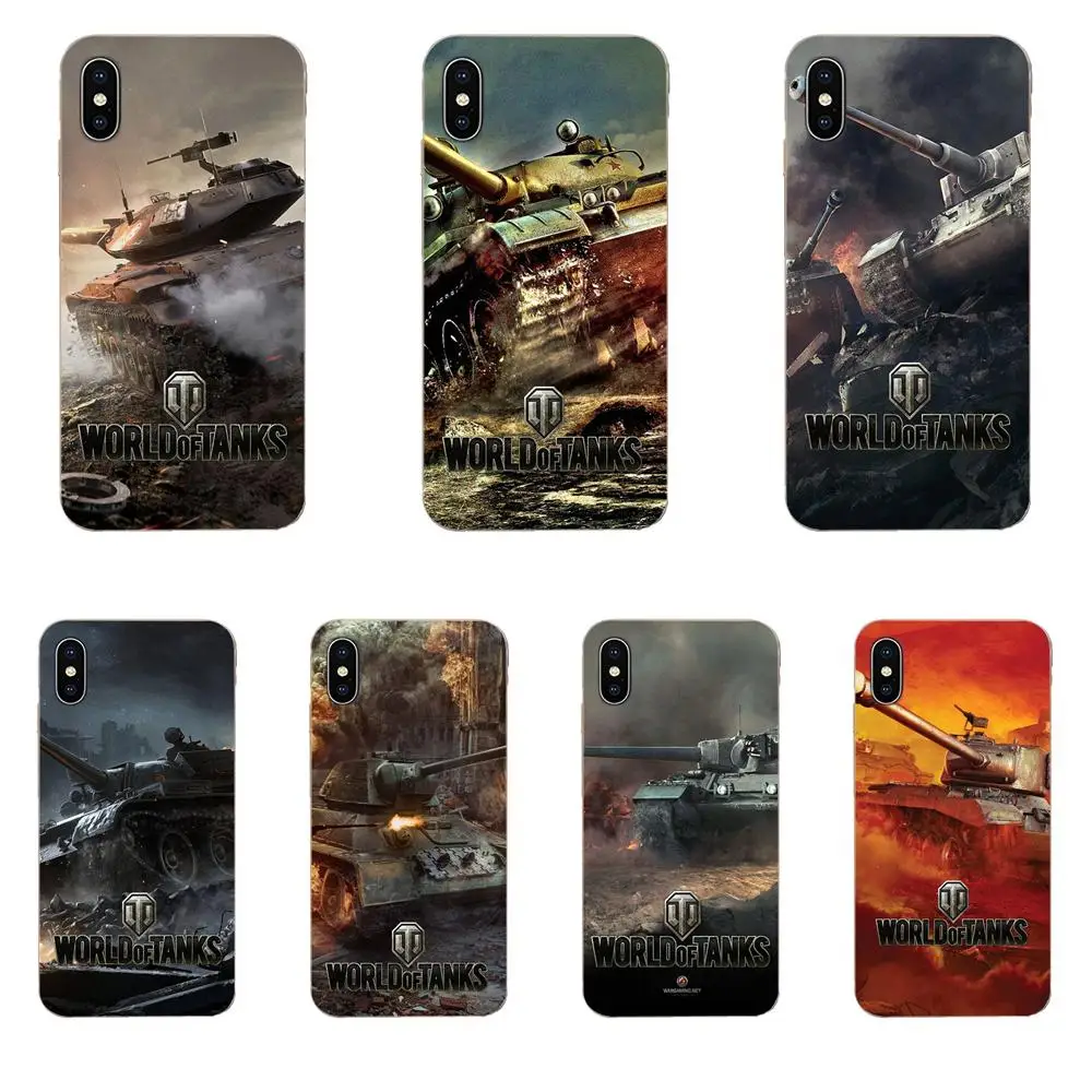 Новые стильные чехлы из ТПУ World Of Tanks для Huawei Honor Mate Nova Note 20 20s 30 5 5I 5T 6 7I 7C 8A 8X 9X 10 Pro Lite