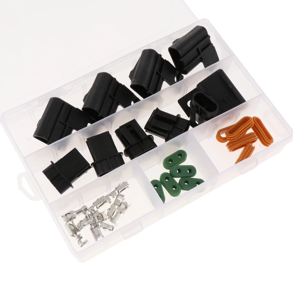 5Pcs High Temperature Resistant Sealed Fuse Holder Assembly For ATO ATC 30A