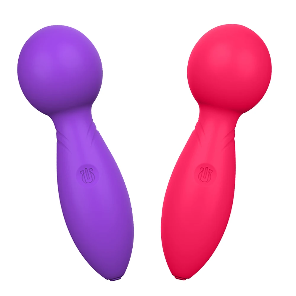 10 Speed Mini Powerful Dildo AV Vibrator for Women Clitoris Stimulator Magic Wand G-spot Massager S_voghion.com