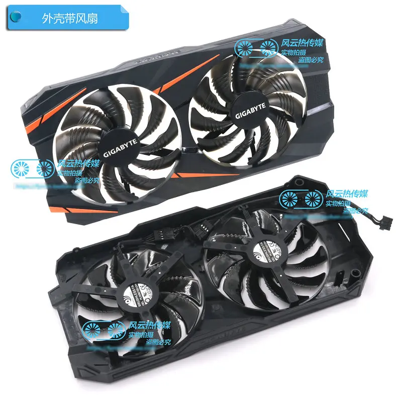 Original para Gigabyte Gtx1060 Windforce oc Cooler para Placa de Vídeo Gráfica Novo Ventiladores e resfriadores - Imagem 2