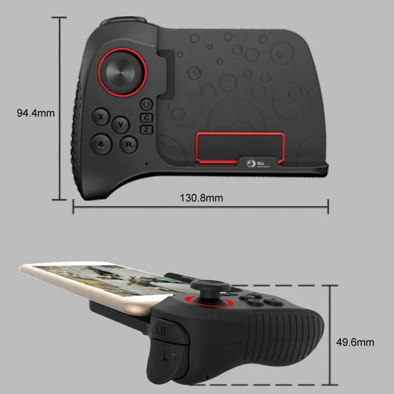  G5 One-Handed Wireless Bluetooth Gamepad Mobile Controller Game Joystick Trigger Button for PUBG IO