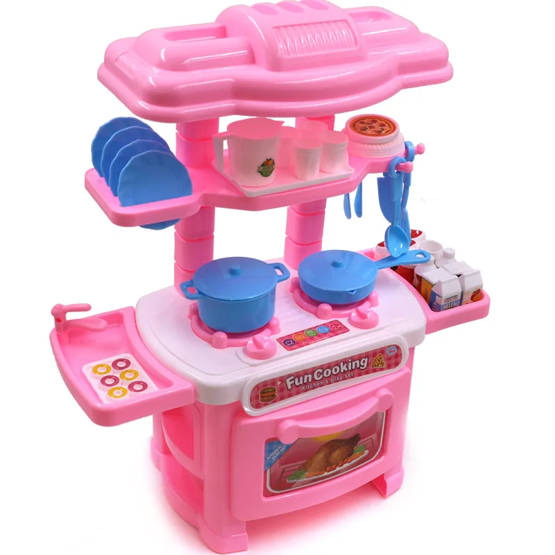

Children Cooking Doll House Do Play House Model Kitchenette Little Chef Toy Set Combination 1-3-6-Year-Old 5 Women's