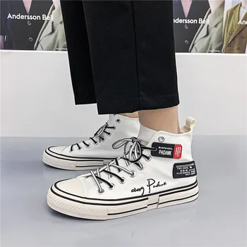 

New Vulcanized Shoes Women Canvas Sneakers Flat Man Casual Shoes Women Trainers Stars Ladies Sneakers Rubber Sole Tenis Feminino
