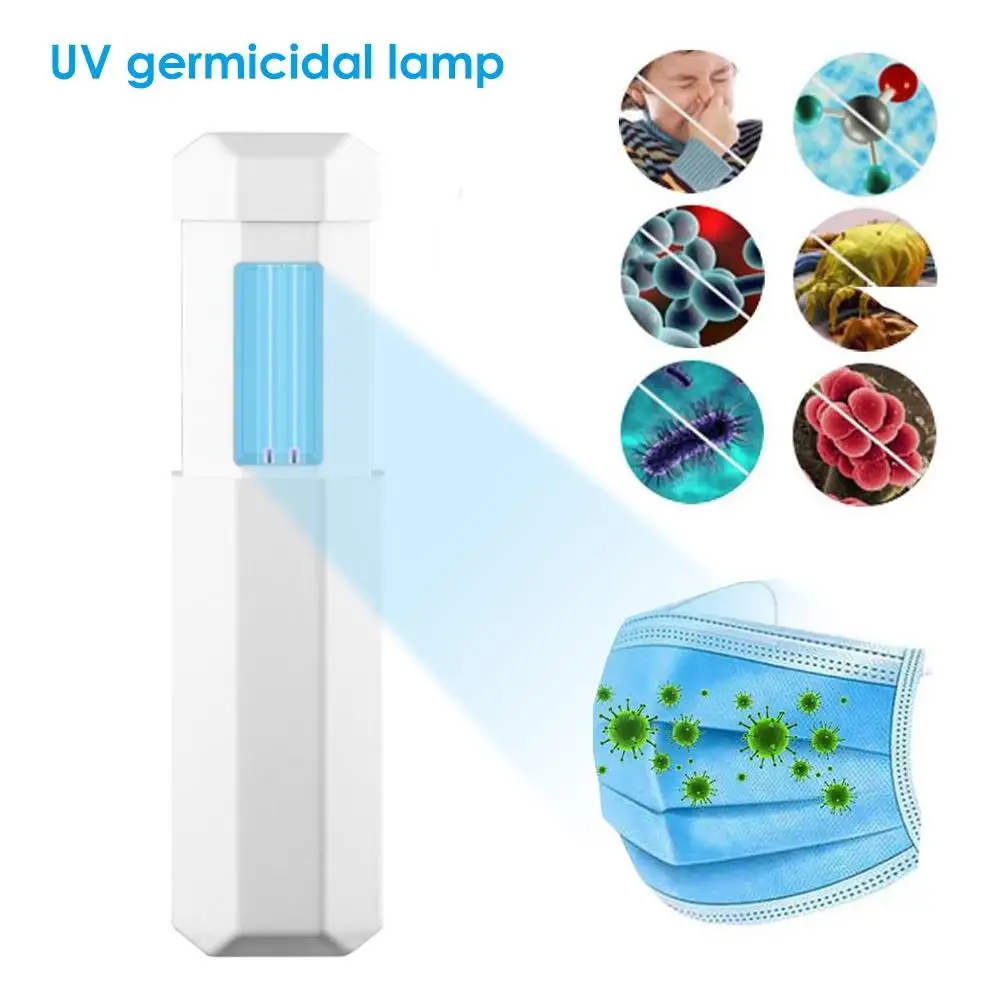 

New Travel Portable Antibacterial UV Ultraviolet Disinfection Sterilizer Light Lamp