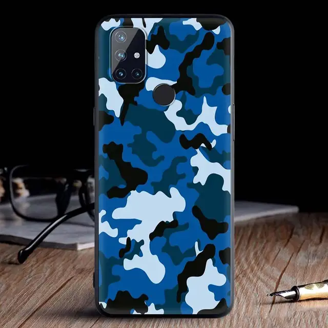 For OnePlus 8 Nord 7Pro Case For One Plus Z N10 5G 8T 7 Pro n100 7T 6T Full Protection Soft Phone Cover Camouflage Pattern Army B02