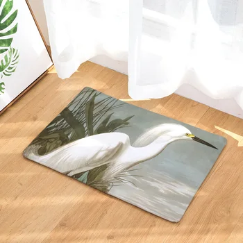 

CAMMITEVER Egret Mat Area Rug Carpet Bedroom Kitchen Door Mat Living Room Floor Mat Carpet Rug Bedroom