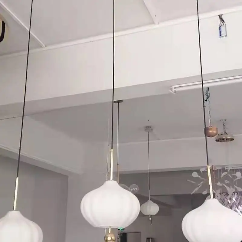 

New Suzuki flower umbrella Chandelier Light E27 LED Pendant Lamp Modern Christmas Glass Ball Lighting