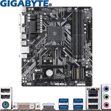 Б/у Материнская плата Gigabyte GA B450M DS3H для AMD AM4 Ryzen 3/5/7/9 1th.2th.3th.Athlon USB3.1