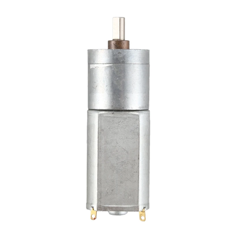 

DC 9V 600rpm High Torque Rotary Speed Reduce Electric Geared Box Motor Gray+Silver