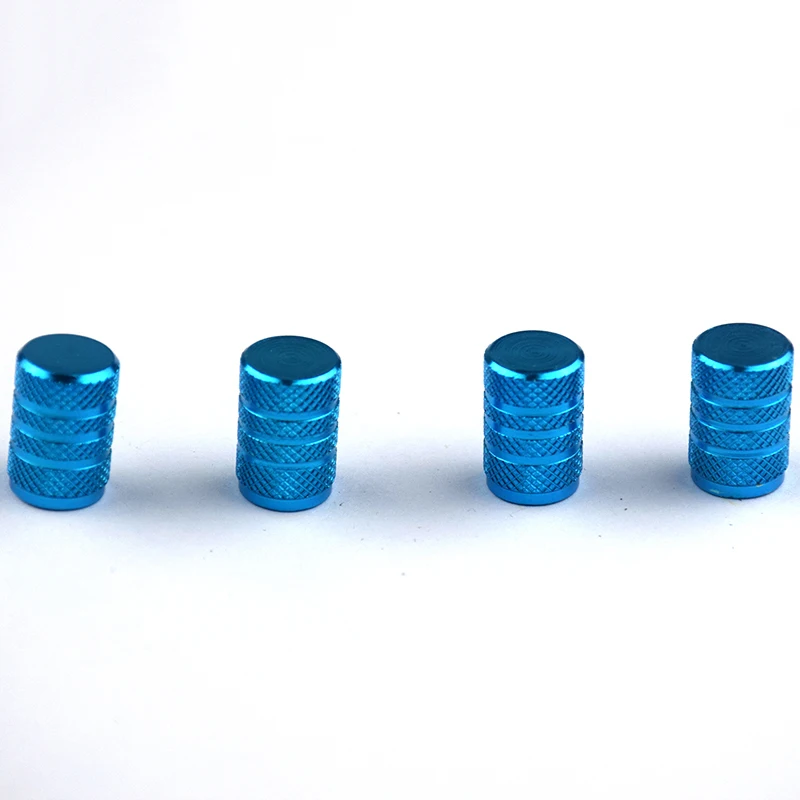 4PCS Valve Caps Universal Dustproof Aluminium Alloy Bicycle Valve Stem Cap Wheel Tire cap Cover Car Truck Tube Bike Accessories