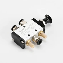 Free shipping ( 1 PCS ) Pull the valve mechanical valve pneumatic switch two three-way 5 pass 4R210-08 control cylinder valve 10pcs lot 4f210 08lg pneumatic foot switch locking the pedal switch valve stamped on the valve two five way shield 1 4 npt