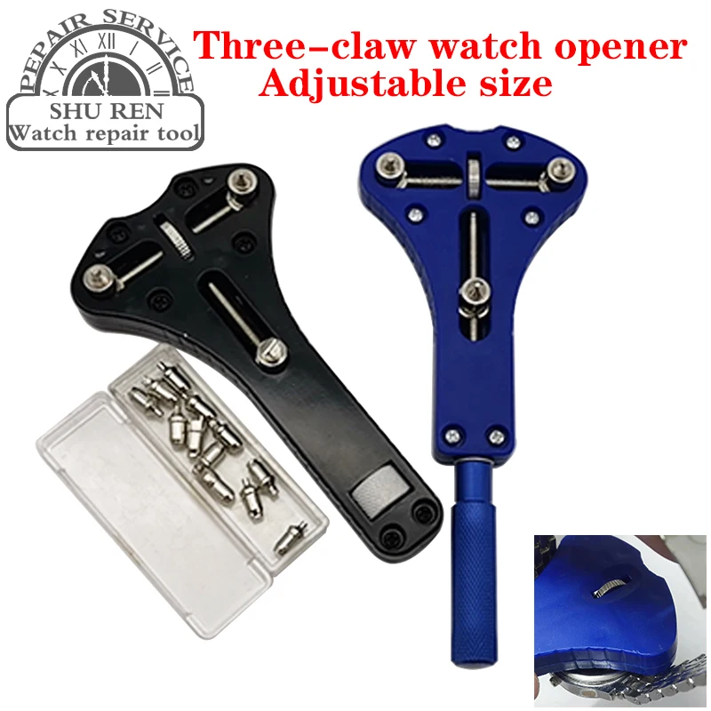 

Watch tools, watch back cover opener watch back case cover, replace the battery opener watch battery change tool kitWrench