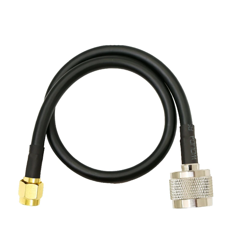SMA штекер N Тип N к SMA Соединительный разъем RF коаксиальный разъем адаптера коаксиальный кабель удлинитель сборка тестер 50-3 RG58